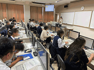 堺高校2023年オープンスクール体験授業