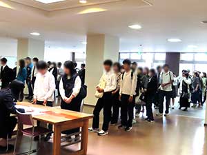 堺高校2024年オープンスクール体験授業