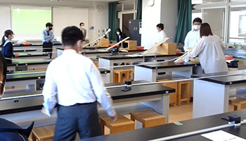 堺高校2022年オープンスクール体験授業