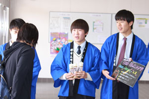 堺高校　甘酒ドレッシング販売