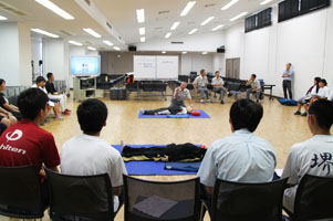 堺高校　心肺蘇生法研修