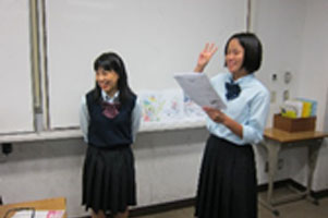 堺高校　英語授業　ポスターセッション