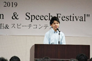 堺高校　２年生　英語暗誦・スピーチフェスティバル