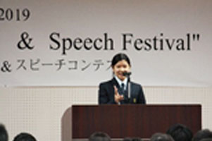 堺高校　２年生　英語暗誦・スピーチフェスティバル