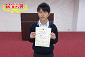 堺高校　２年生　英語暗誦・スピーチフェスティバル