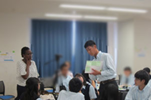 堺高校　英語科公開授業