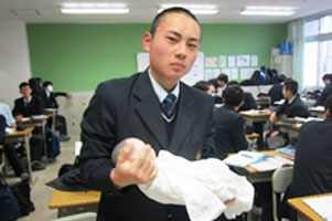 堺高校　2年家庭基礎　保育実習