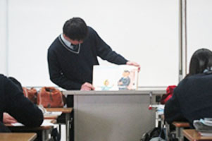 堺高校　2年家庭基礎　保育実習