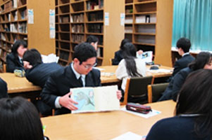 堺高校　2年家庭基礎　保育実習