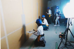 堺高校　㈱三木塗装店インターンシップ