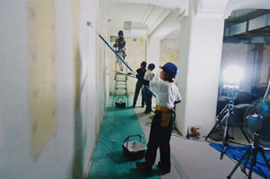 堺高校　㈱三木塗装店インターンシップ