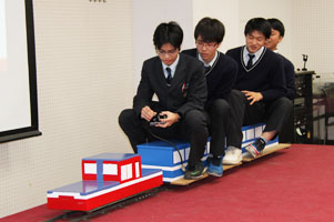 堺高校　機械材料創造科３年生　課題研究