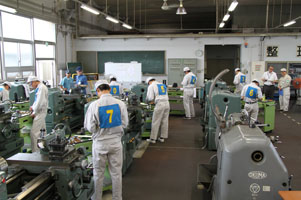 堺高校　機械材料創造科 国家技能検定