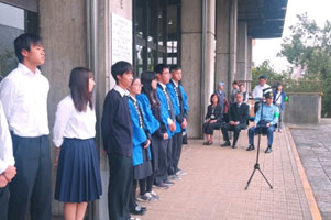 堺高校　堺区学生ボランティア団体 私たちも見まもり隊 コネクト