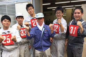 堺高校　JIS溶接 評価試験