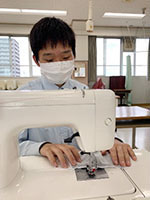 堺高校　マスク製作