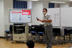 堺高校　心肺蘇生法の実施