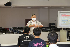 堺高校　心肺蘇生法の実施