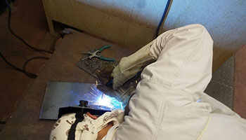 堺高校　溶接技能者試験に挑戦