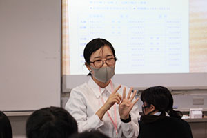 堺高校　教育実習生授業