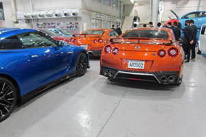 堺高校　自動車学校見学