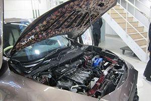 堺高校　自動車学校見学