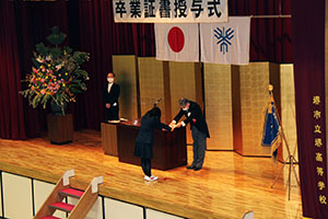 堺高校　卒業式