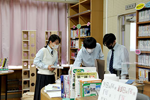 堺高校　朝読強化週間