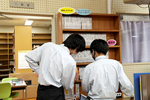 堺高校　朝読強化週間