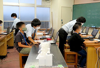 堺高校 理科実験教室