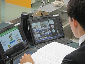 堺高校　出前授業