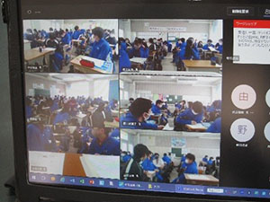 堺高校　出前授業