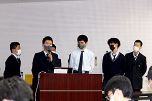 堺高校　機械材料創造科３年生　課題研究