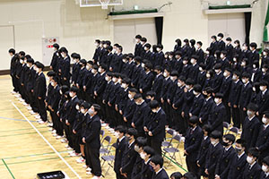 堺高校　卒業式
