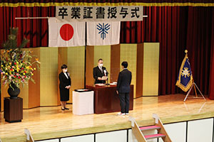 堺高校　卒業式