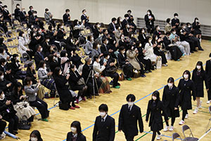 堺高校　卒業式