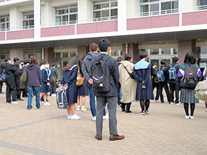 堺高校　合格発表