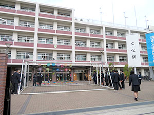 堺高校　文化祭準備