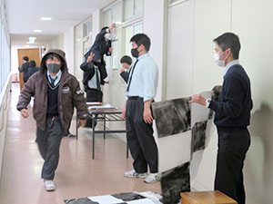 堺高校　文化祭準備