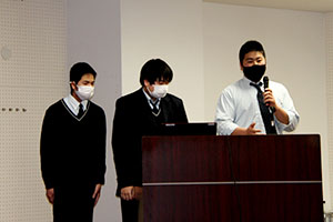 堺高校　機械材料創造科３年生　課題研究