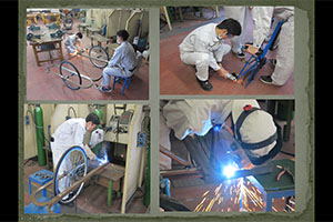 堺高校　機械材料創造科３年生　課題研究