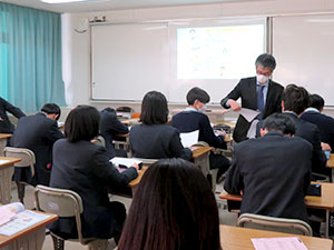 堺高校　職業別進路説明会