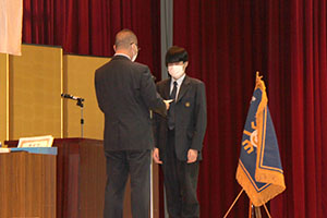 堺高校　卒業式前日・表彰式