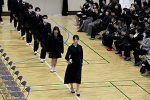 堺高校　卒業式