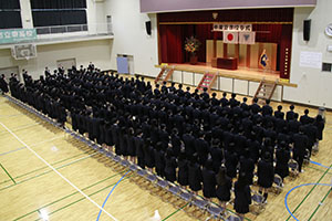 堺高校　卒業式