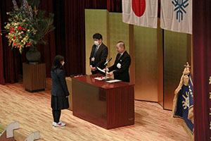 堺高校　卒業式