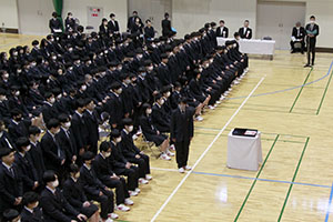 堺高校　卒業式