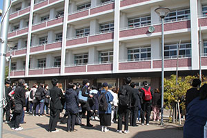 堺高校　合格発表