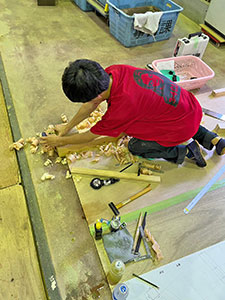 堺高校　建築インテリア創造科３年生　課題研究