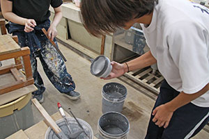 堺高校　建築インテリア